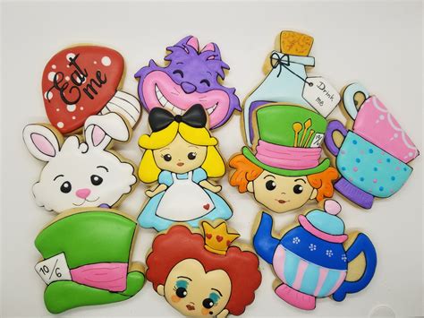Alice cookies (Inspired) One Dozen (12) – Ladybug bake shop