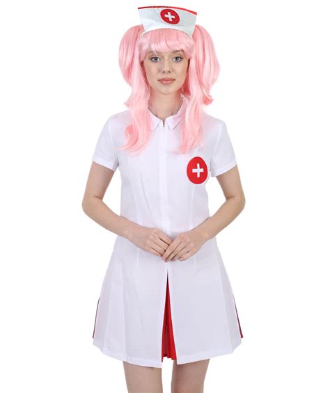 Adult Women's Say Ahhh! Sexy Nurse Role Play Costume | White Cosplay