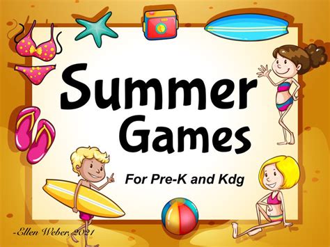 Summer Games for PreK & Kdg Free Games | Activities | Puzzles | Online ...