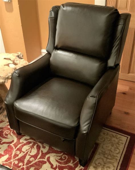 Review: Ravenna Faux Leather Recliner | Kendall Giles: Technology ...