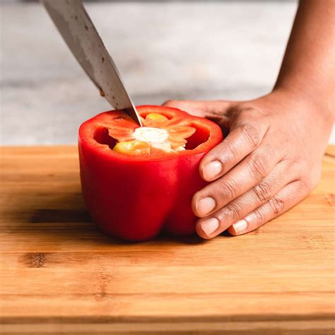 How to Cut a Bell Pepper