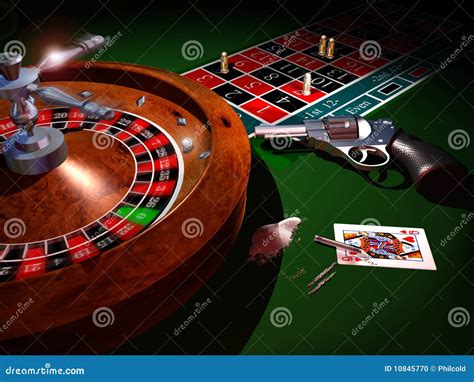 To Consume Cocaine is As To Play Russian Roulette Stock Illustration ...
