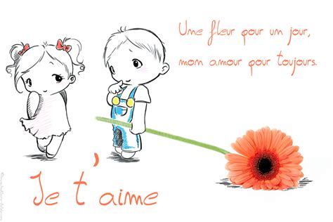 Cartes virtuelles je aime - Joliecarte
