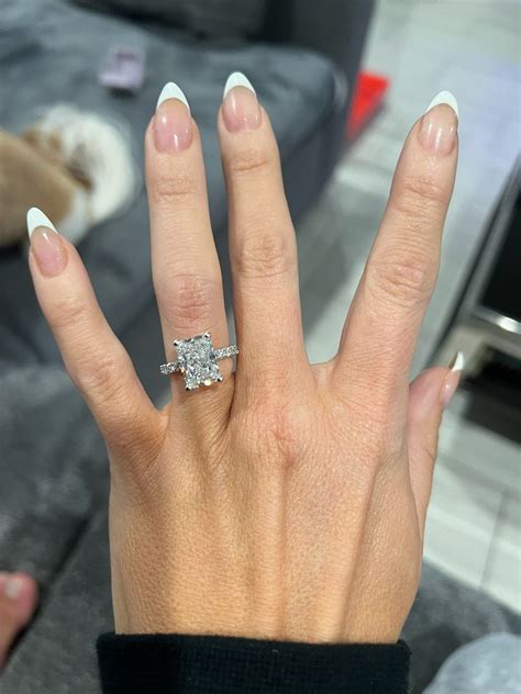 2 carat diamond ring radiant cut 9