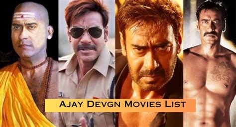 Ajay Devgn Movies 1991 - 2025 - KulFiy India