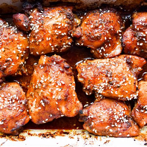 honey soy chicken thighs  rice  katie butters blog