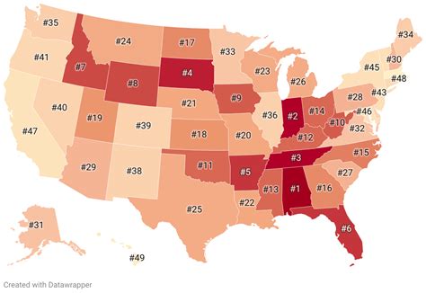 Us Map Of Conservative States Conservatives Suddenly Love Big