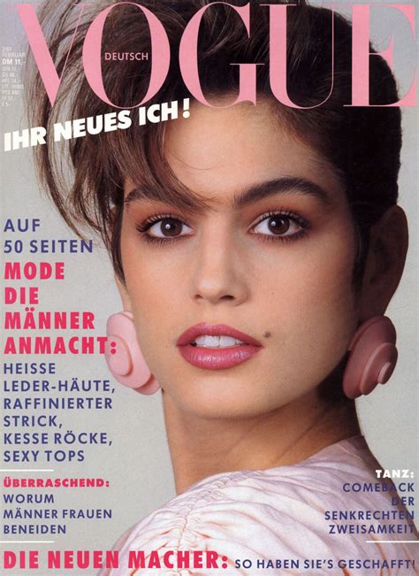 Cindy Crawford Vogue Covers