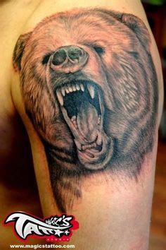 40 Roaring Bear Tattoo ideas | bear tattoo, roaring bear, tattoos