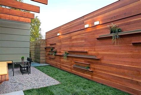 25 Privacy Fence Ideas For Backyard - Modern Fence Designs