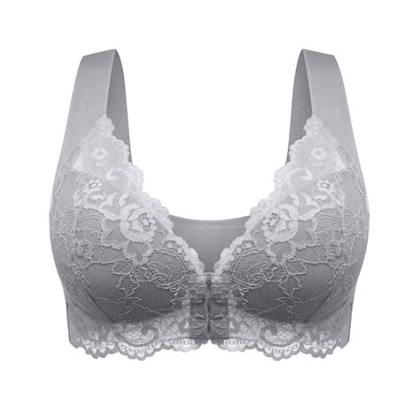 lmkihusa  size front closure lace bra unlined sexy   deep