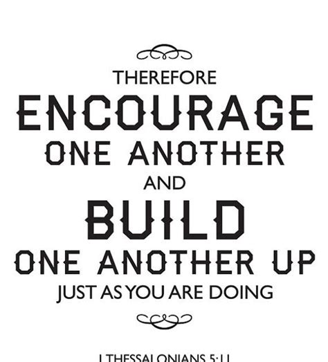encourage one another | More Than Sayings