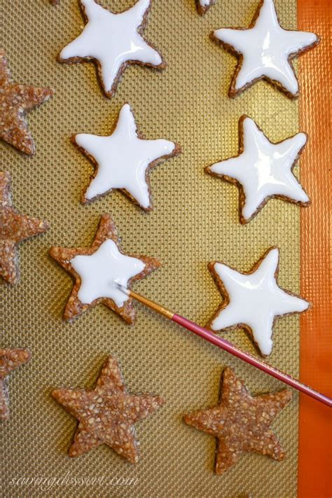 Zimtsterne ~ Cinnamon Stars - Saving Room for Dessert