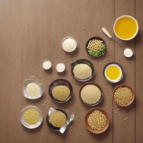 premium photo photo soybean oil soybean food  beverage products