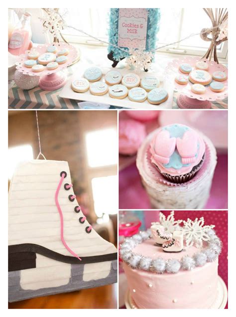 Kara's Party Ideas Ice Skating Birthday Party {Ideas, Planning ...