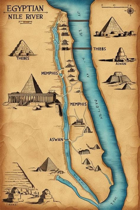 maps  ancient egypt artofit