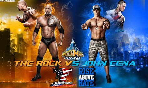 Wrestlemania 29 The Rock Vs John Cena Wallpaper by KCWallpapers on ...