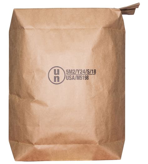 certified packaging  hazardous materials bulk bags paper bags