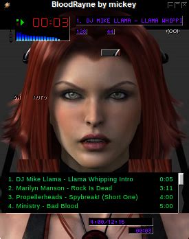 Winamp Skin: BloodRayne 6 by mickey.wsz : Free Download, Borrow, and ...