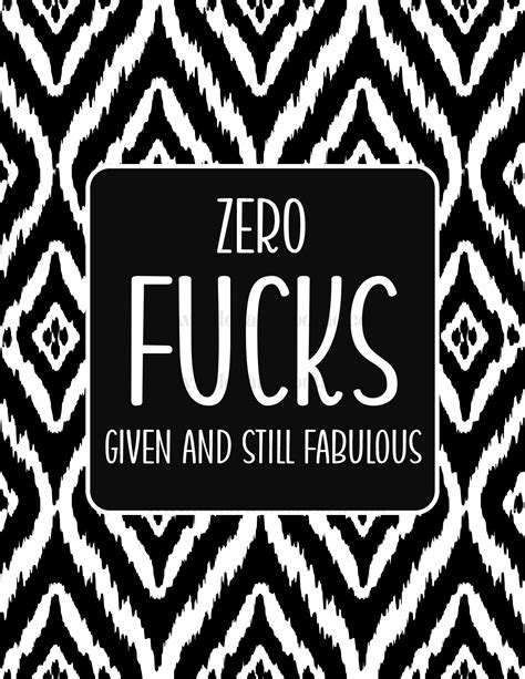 Zero Fucks Given – Color & Soothe