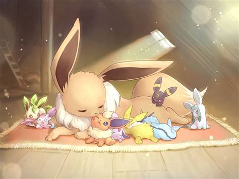 Baby Eevee Evolutions Cute Criado por ken sugimori apareceu pela ...