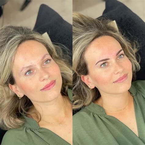 Powder Brows Foto's - Voor en na resultaten — THE BROW LAB