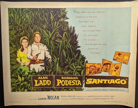 Lot - Santiago, Starring Alan Ladd & Rossana Podesta, 1956, USA