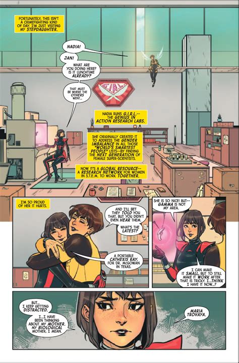 Janet and Nadia Van Dyne bond over science and vengeance in Wasp #1