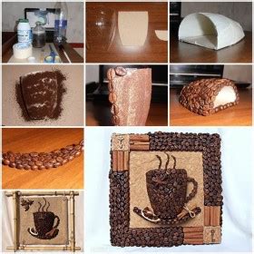 Картины из зерен кофе - Клад рукоделия