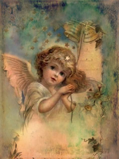 Vintage Moon Art Angels angels among us…. | angel art | angels art