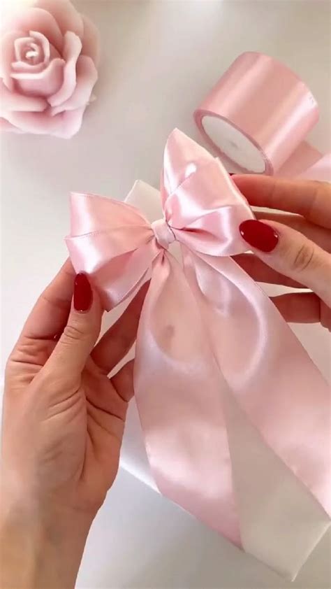 how to make bows with skinny ribbon