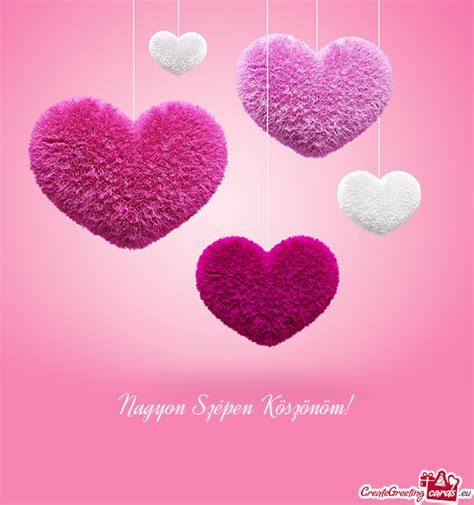 Nagyon Szépen Köszönöm! - Free cards