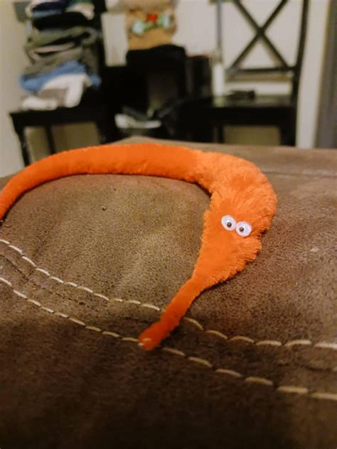 Worm on a string lol by OrangeWormOnAString on DeviantArt