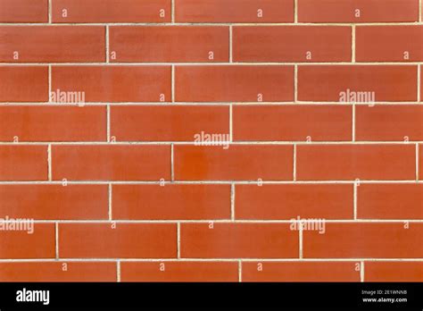 smooth red facing bricks  res stock photography  images alamy