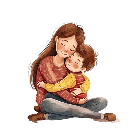 Mother Son Best Time Together Motivation Scene Set, Mother, Son, Best