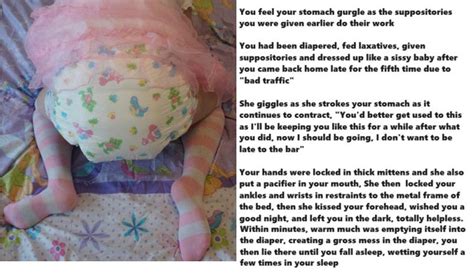 Humiliated Sissy ABDL diaper captions by DCaps on DeviantArt