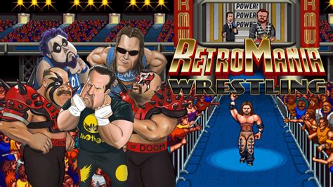 RetroMania Wrestling Switch footage