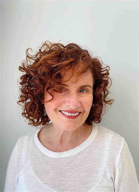 Curly Short Hairstyles For Older Women Over 50 Best Short Curly