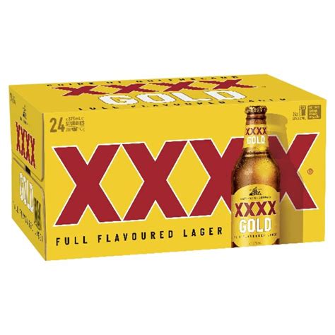 XXXX Gold Bottle 375mL 24 Pack - Storefront EN
