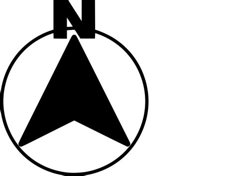 svg direction navigation wind compass  svg image icon svg silh