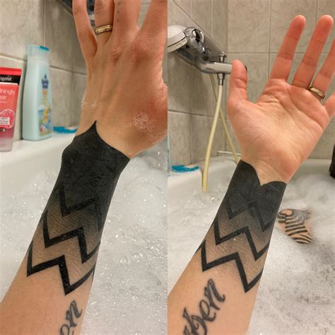 Added two below the elbow and one to the forearm the other day. All by