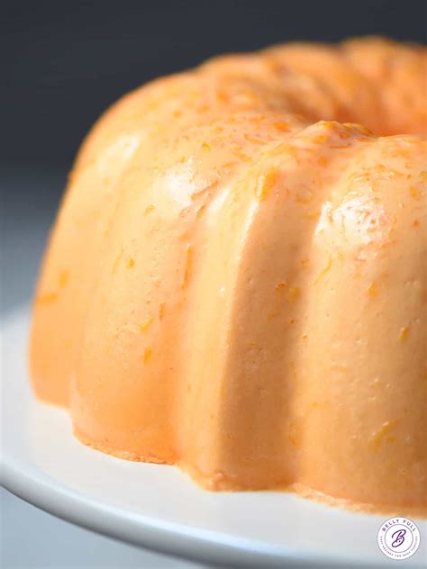 Orange Creamsicle Jello Mold - Belly Full