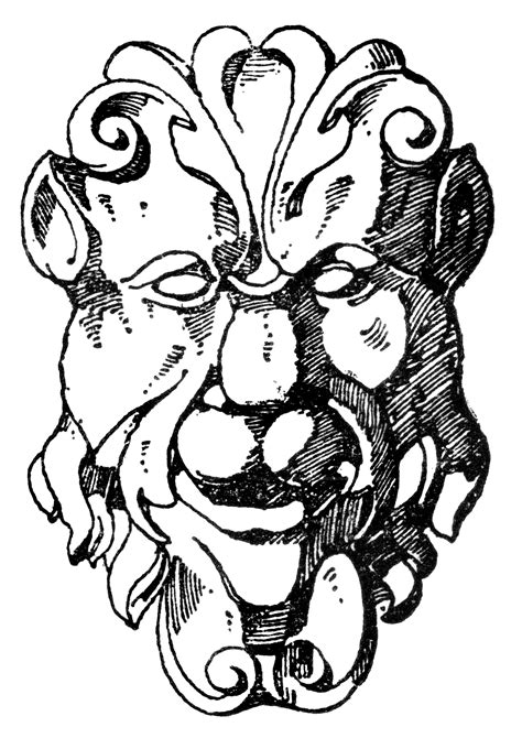 German Mask | ClipArt ETC