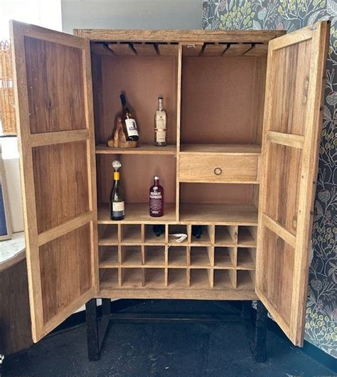 Rustic Bar Cabinet | City Home PDX Outlet