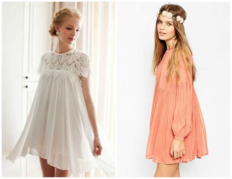 Buy ladies baby doll dress - In stock
