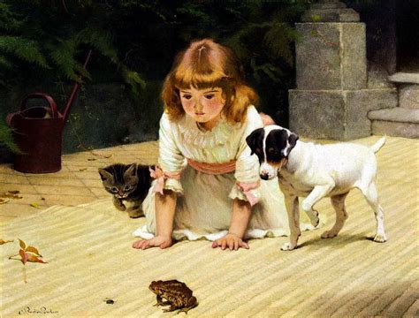 Художник Чарльз Бартон Барбер Charles Burton Barber