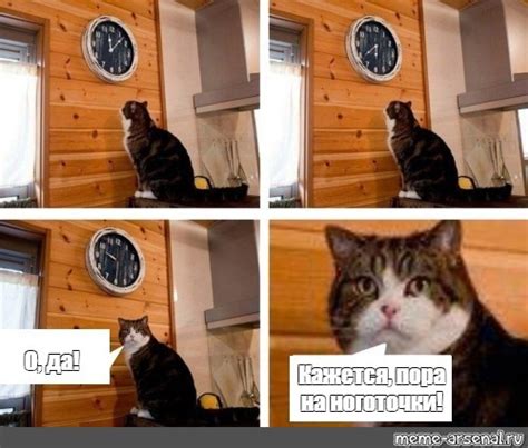Комикс мем: "О, да! Кажется, пора на ноготочки!" - Комиксы - Meme ...