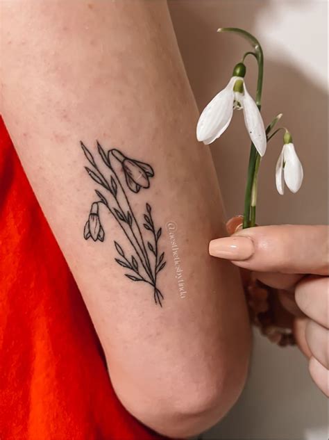 snowdrop tattoo | Idee per tatuaggi, Tatuaggi, Idee