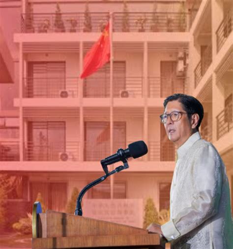 Why did President Marcos reject calls to declare Chinese embassy