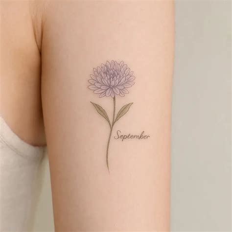 create custom birth flower tattoos  bouquets effortlessly  bylos